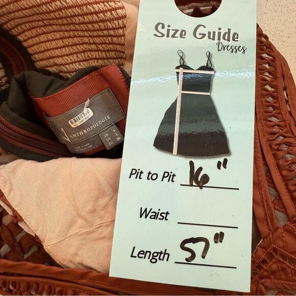 By Anthropologie Deco Printed Halter Dress - Picture 6 of 7